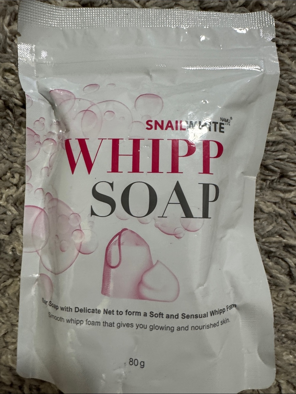Whipp Soap - Pink & White